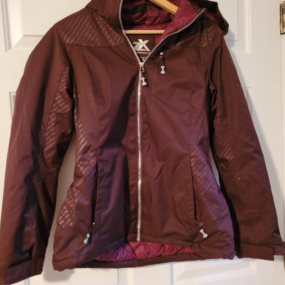 ZeroXposur Hooded Quilt-Lined Jacket